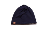 Reversible Grey Aligned + Navy Beanie - Adult