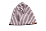 Reversible Grey Aligned + Navy Beanie - Adult