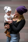 Reversible Be Xtra + Plum Beanie - Toddler