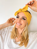 Legacy Ribbed Bamboo in Golden Yellow Wide Konfidence Knot with Tie Accessory