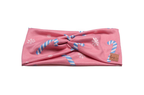 Candy Cane Wishes in Pink Konfidence Knot